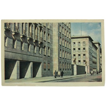 3rd Reich postcard Berlin Reichsluftfahrt-Ministerium. Espenlaub militaria
